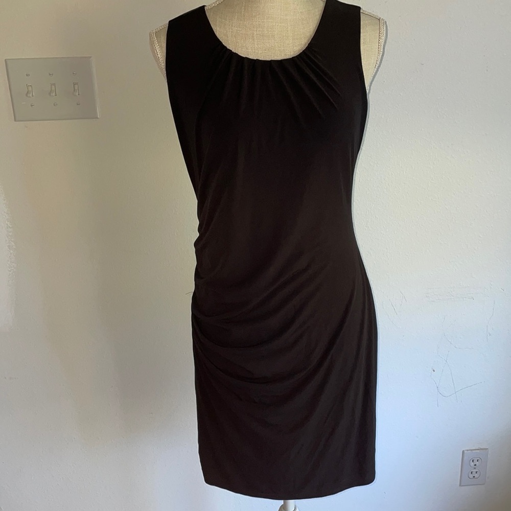 Calvin Klein black sleeveless dress